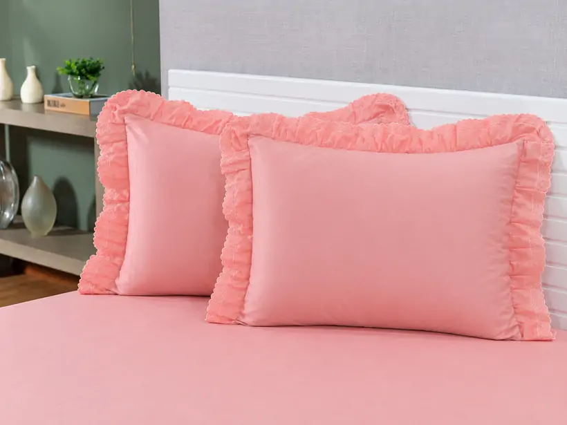 Lençol Felicita na cor rose