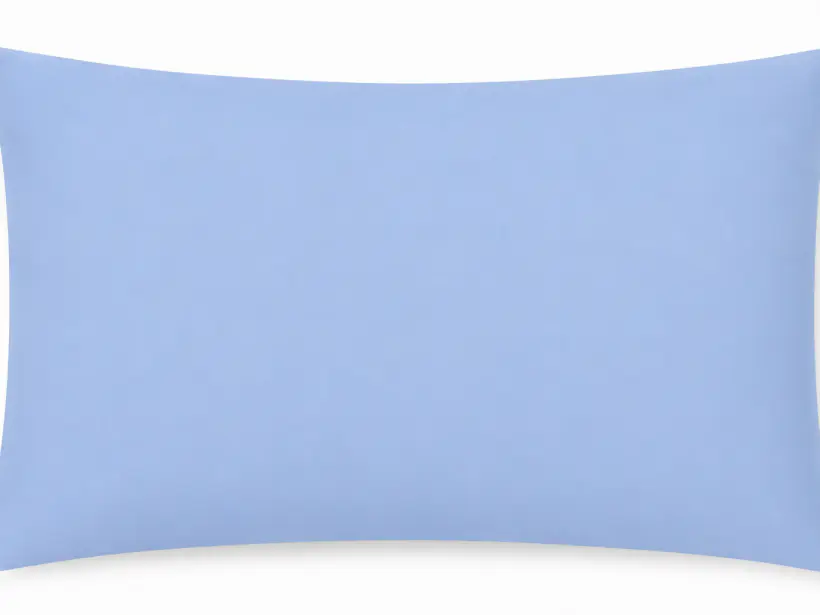 Fronha Lisa na cor azul